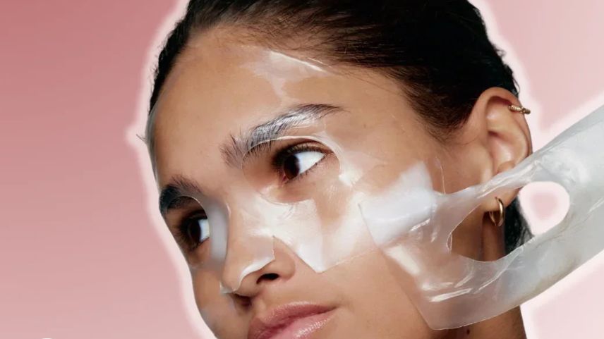 glass skin collagen mask